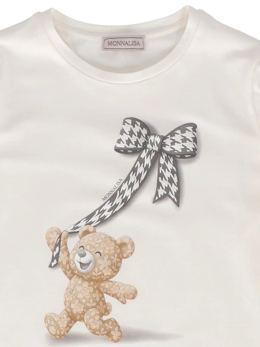 Tricou Little bear flower regular tee - Img 3