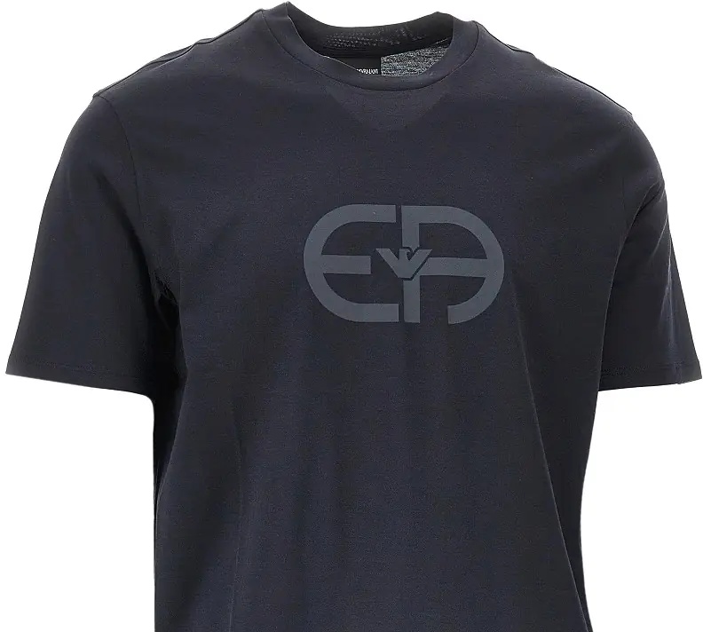 Tricou Logo print lyocell-blend T-shirt - Img 2