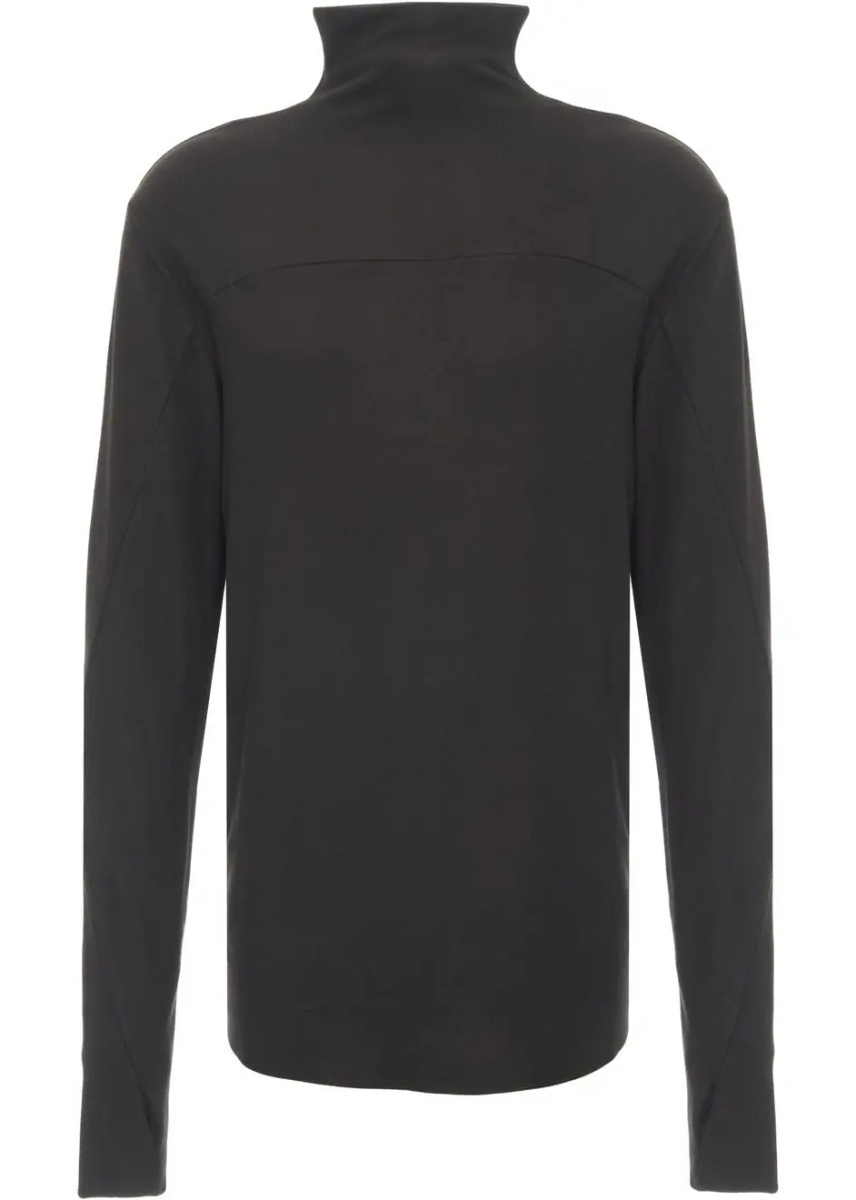 Tricou Long-sleeved shirt with stand-up collar - Img 2