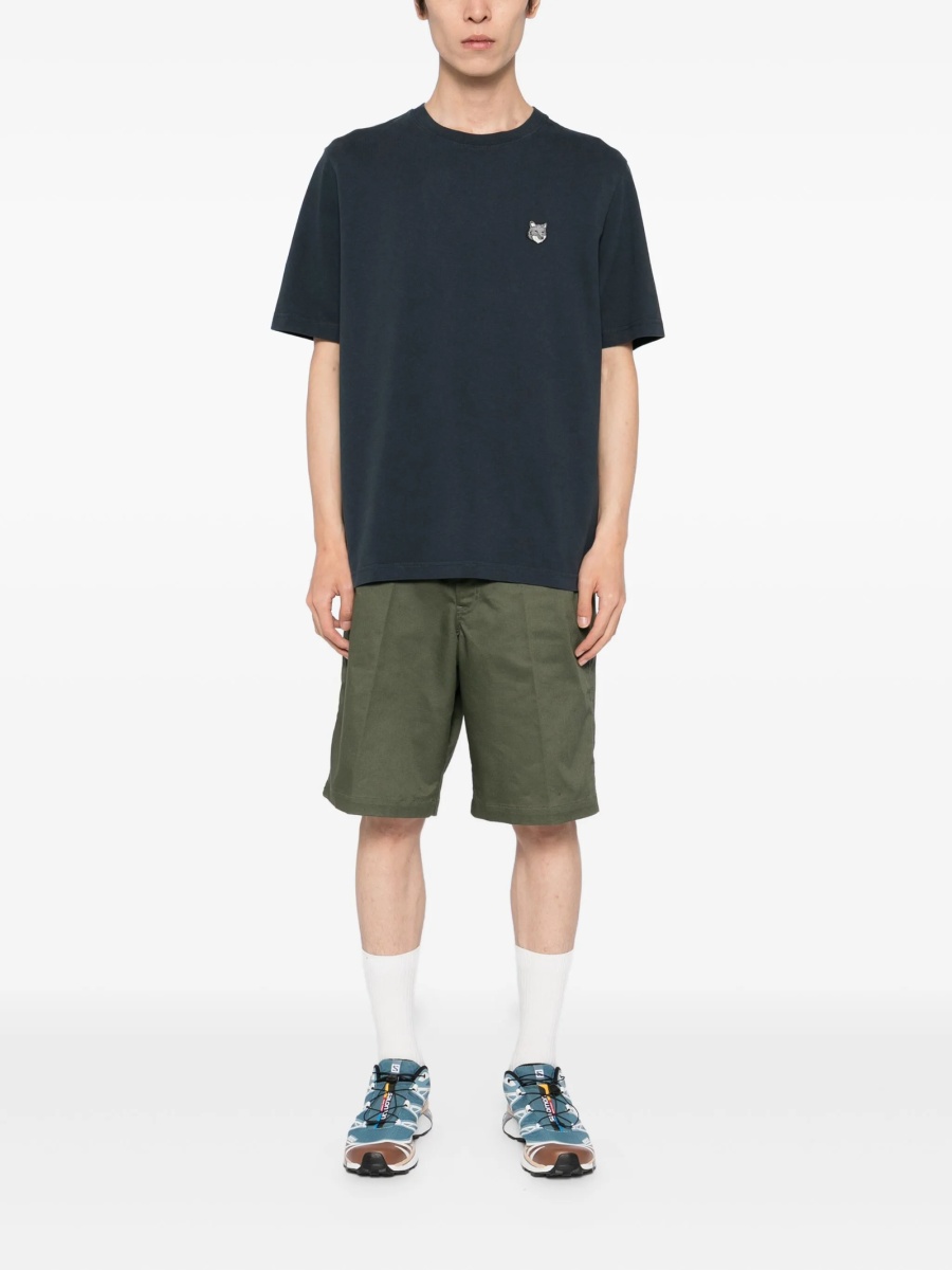 Tricou MAISON KITSUNÉ albastru - Img 2