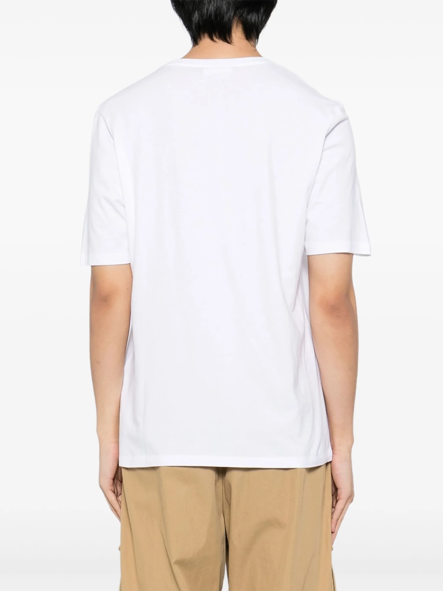 Tricou MAISON KITSUNÉ alb - Img 3