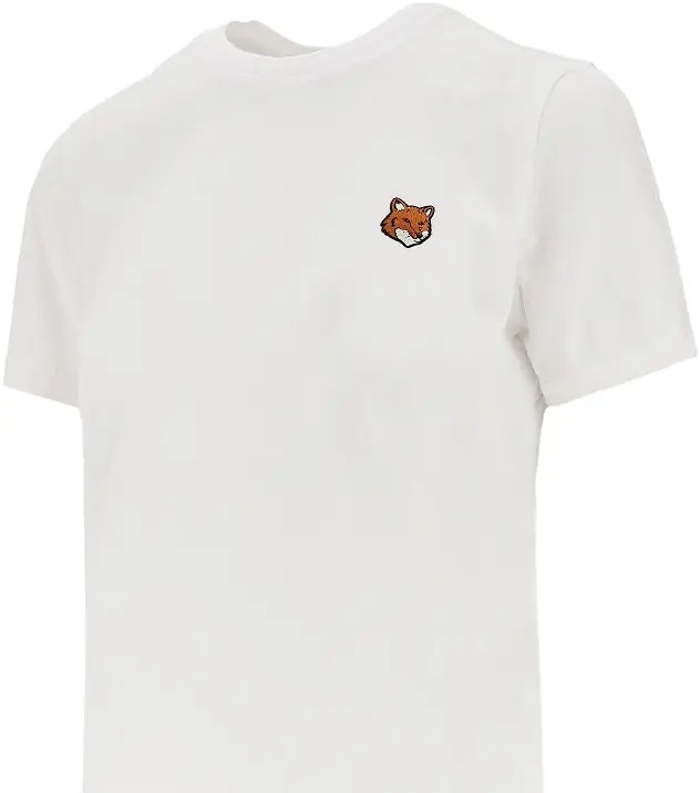 Tricou MAISON KITSUNÉ 'Fox Head' patch T-shirt - Img 2