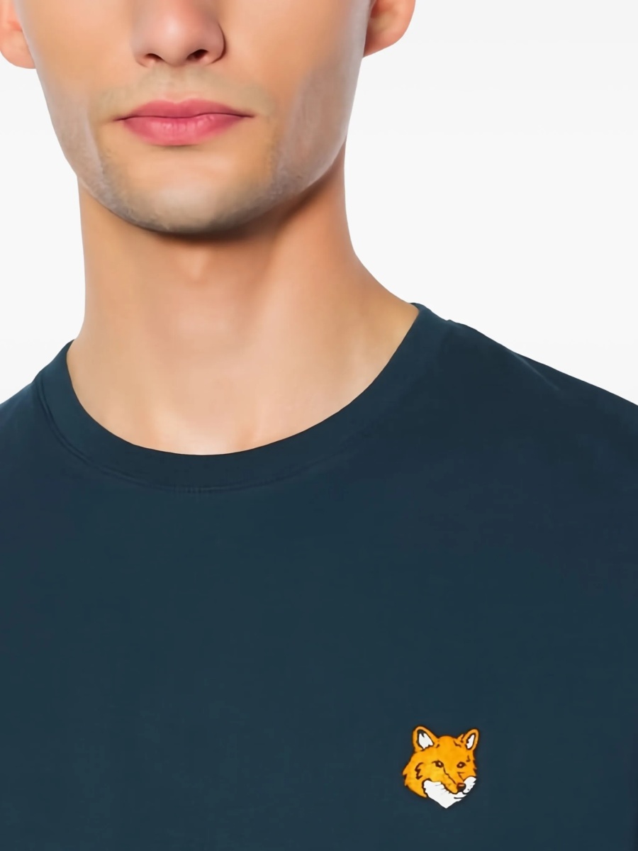 Tricou MAISON KITSUNÉ negru - Img 2