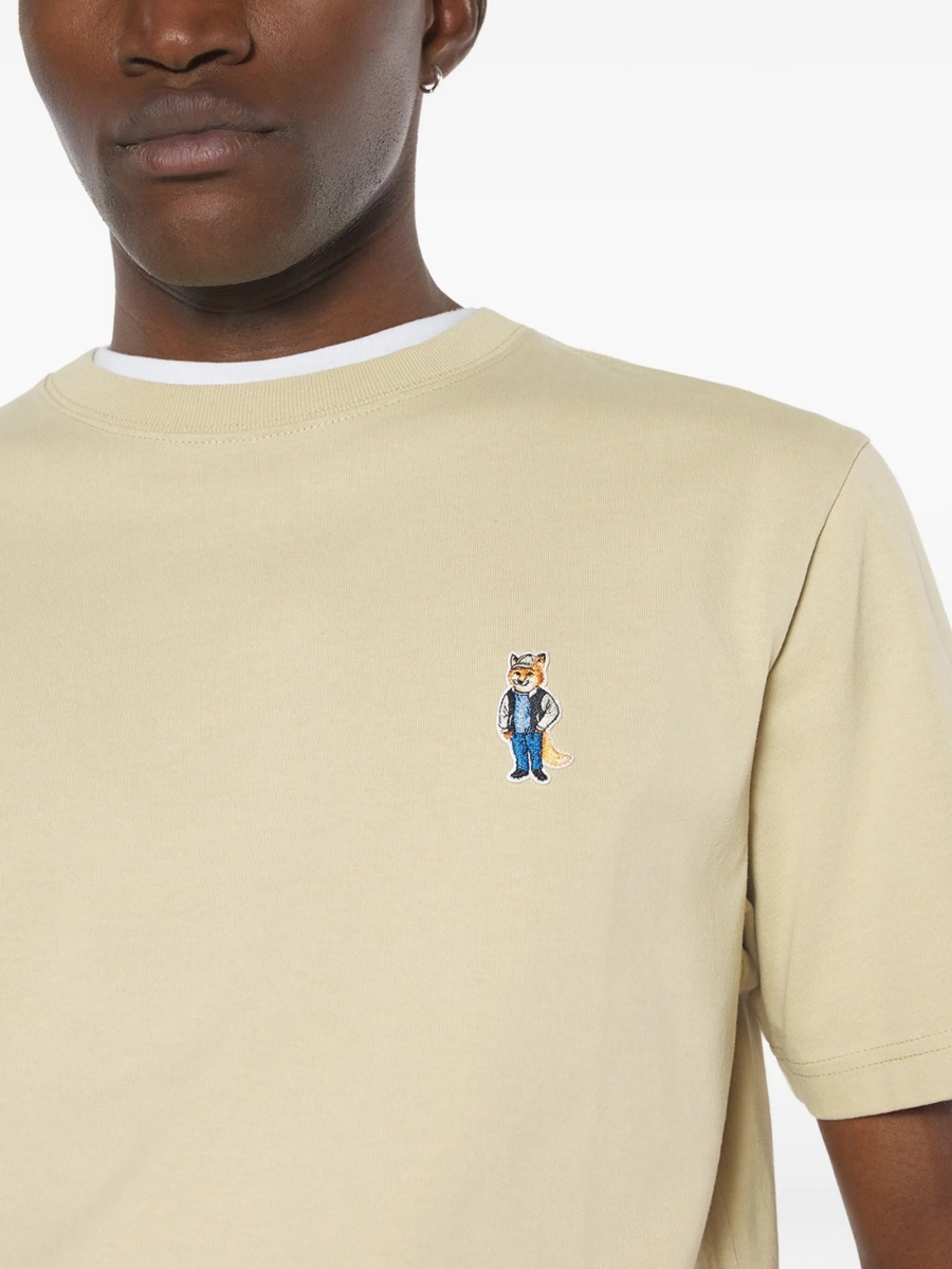 Tricou MAISON KITSUNÉ neutru - Img 3