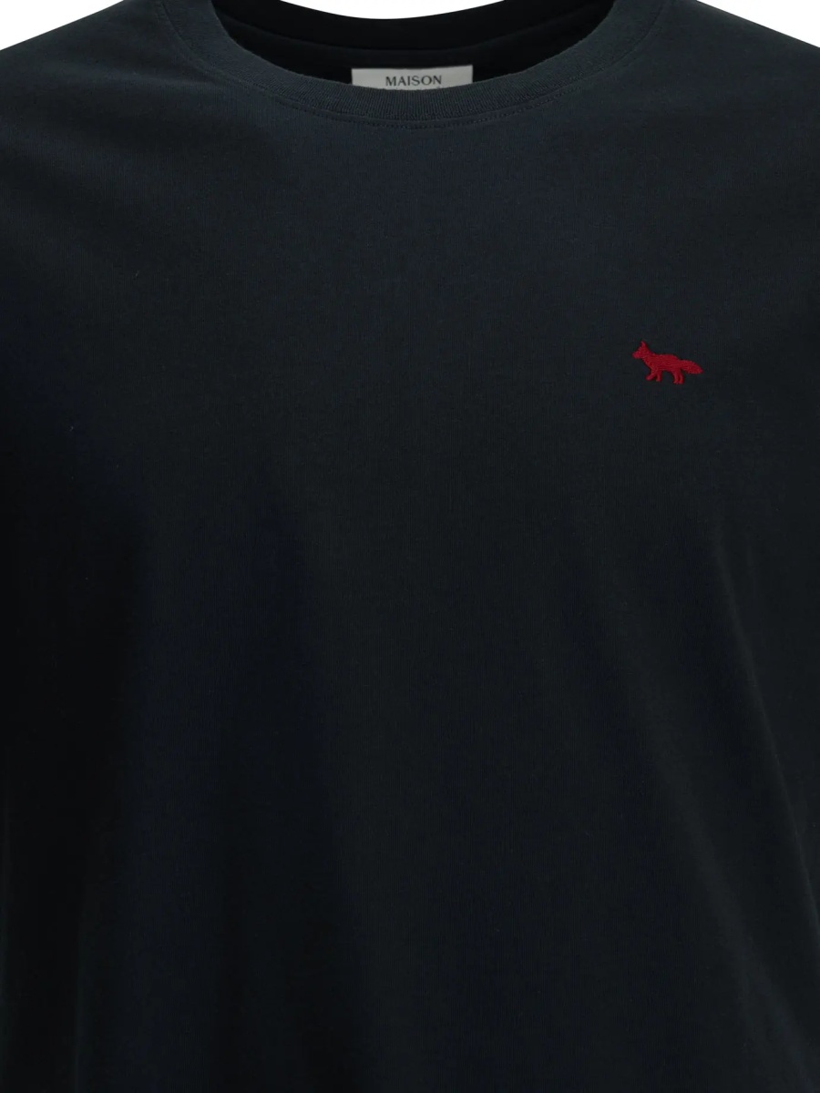 Tricou MAISON KITSUNÉ "Red Fox" Crew-Neck T-Shirt - Img 3