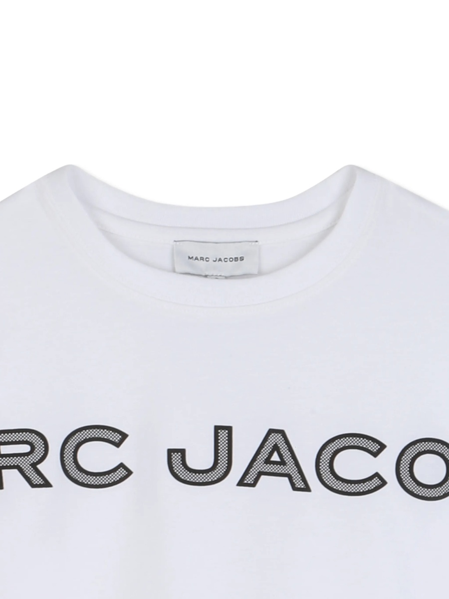 Tricou Marc Jacobs alb din bumbac organic - Img 3