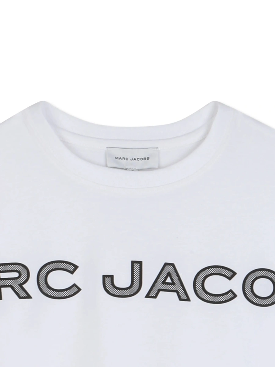 Tricou Marc Jacobs alb din bumbac organic - Img 3