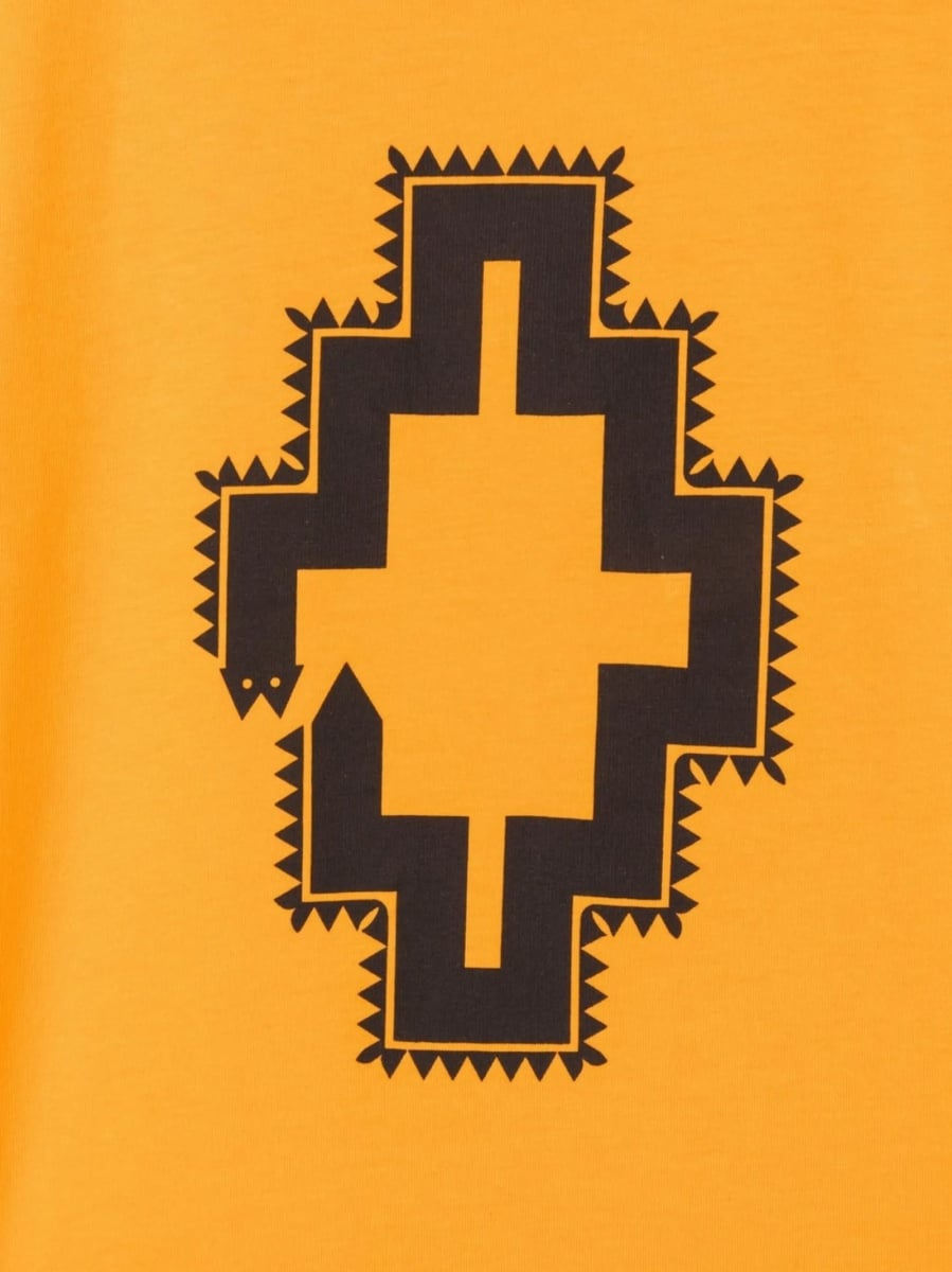 Tricou Marcelo Burlon galben - Img 3