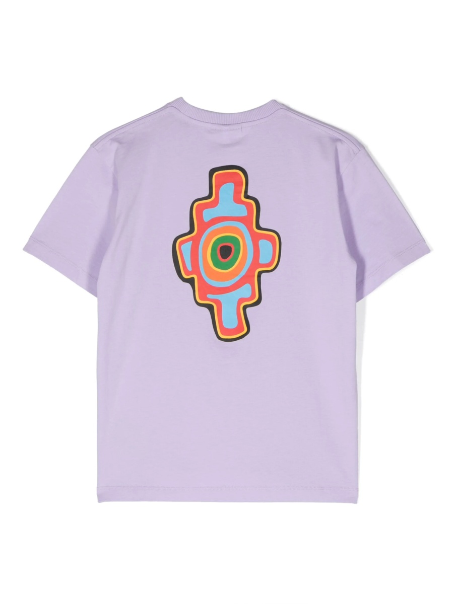 Tricou Marcelo Burlon violet - Img 2