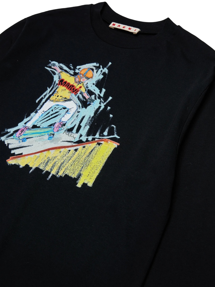 Tricou Marni negru - Img 3