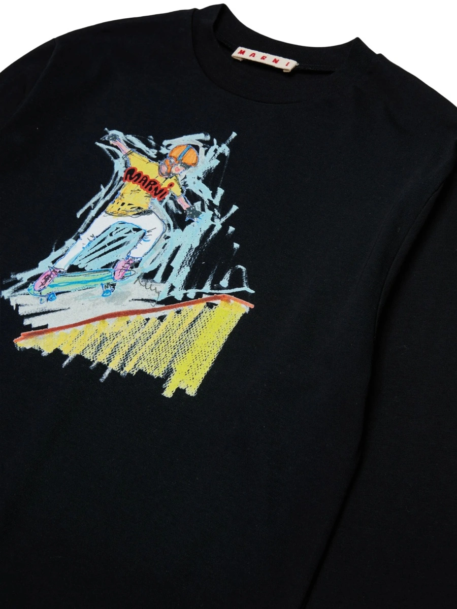 Tricou Marni negru - Img 3