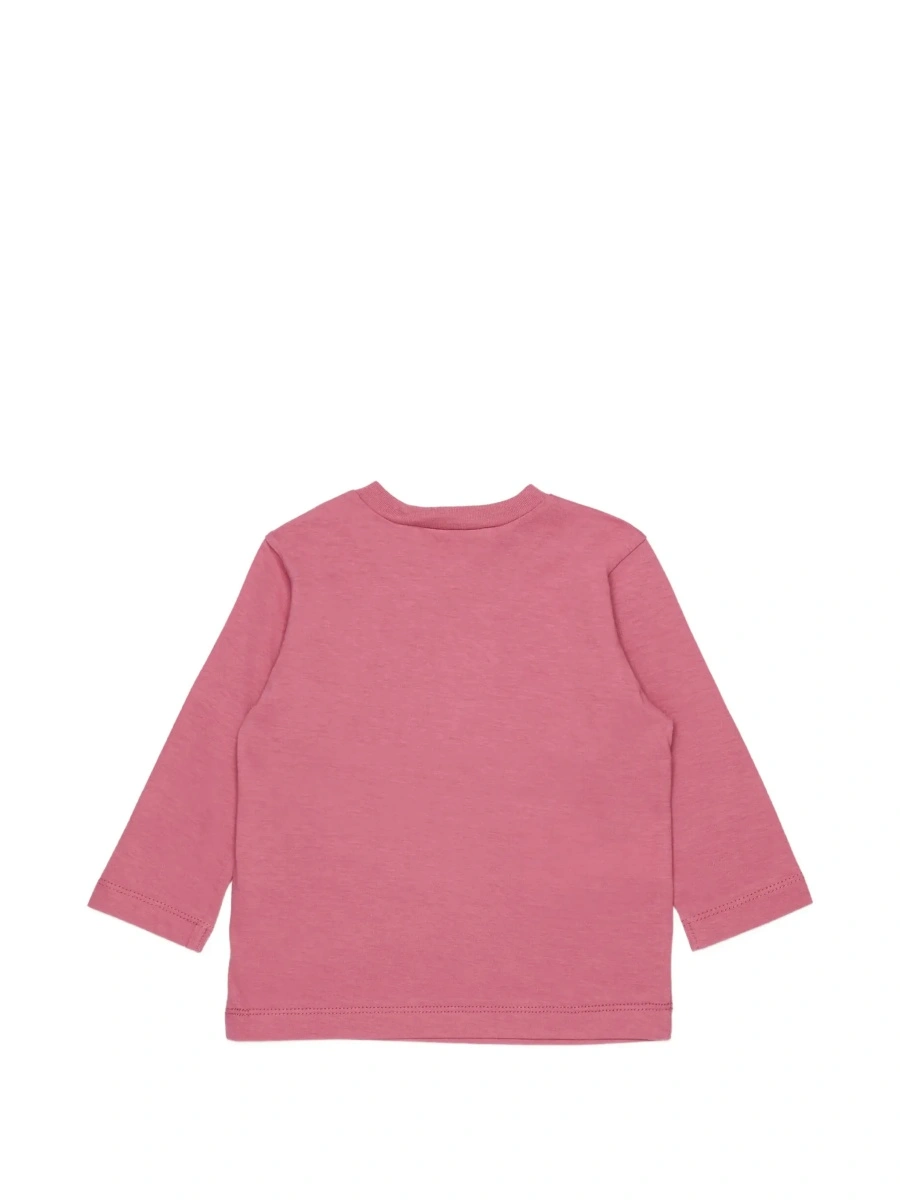 Tricou Marni roz din bumbac - Img 4
