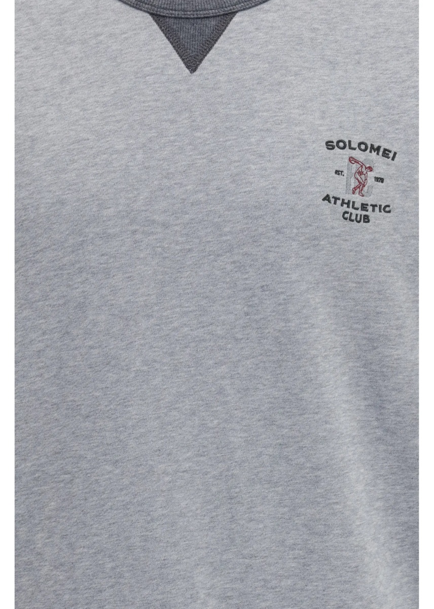 Tricou Melange fabric T-shirt - Img 3