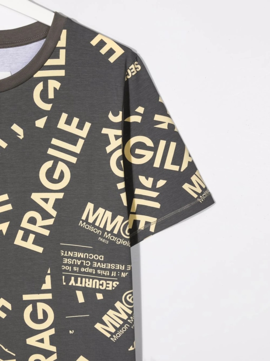 Tricou MM6 Maison Margiela gri - Img 3