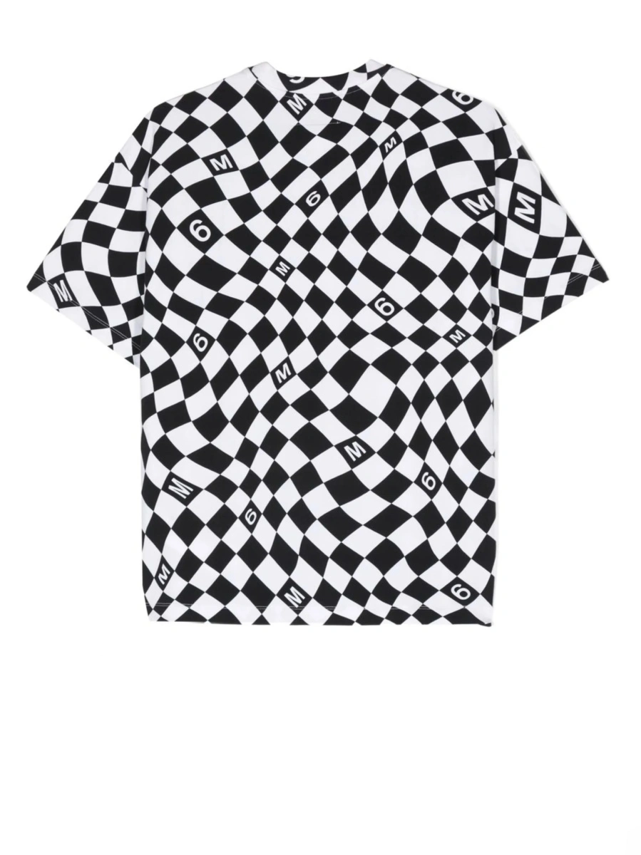 Tricou MM6 Maison Margiela negru - Img 2