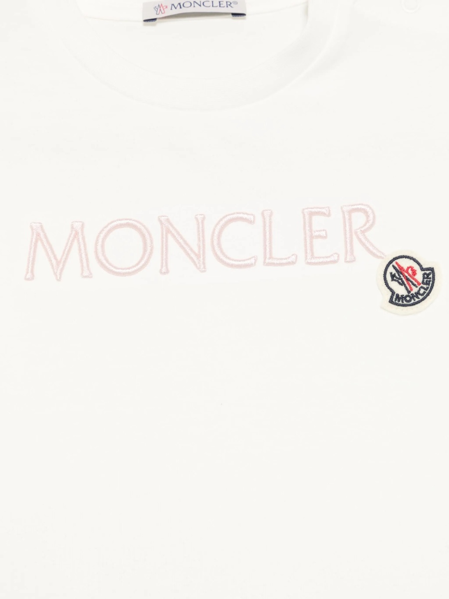 Tricou Moncler alb - Img 3