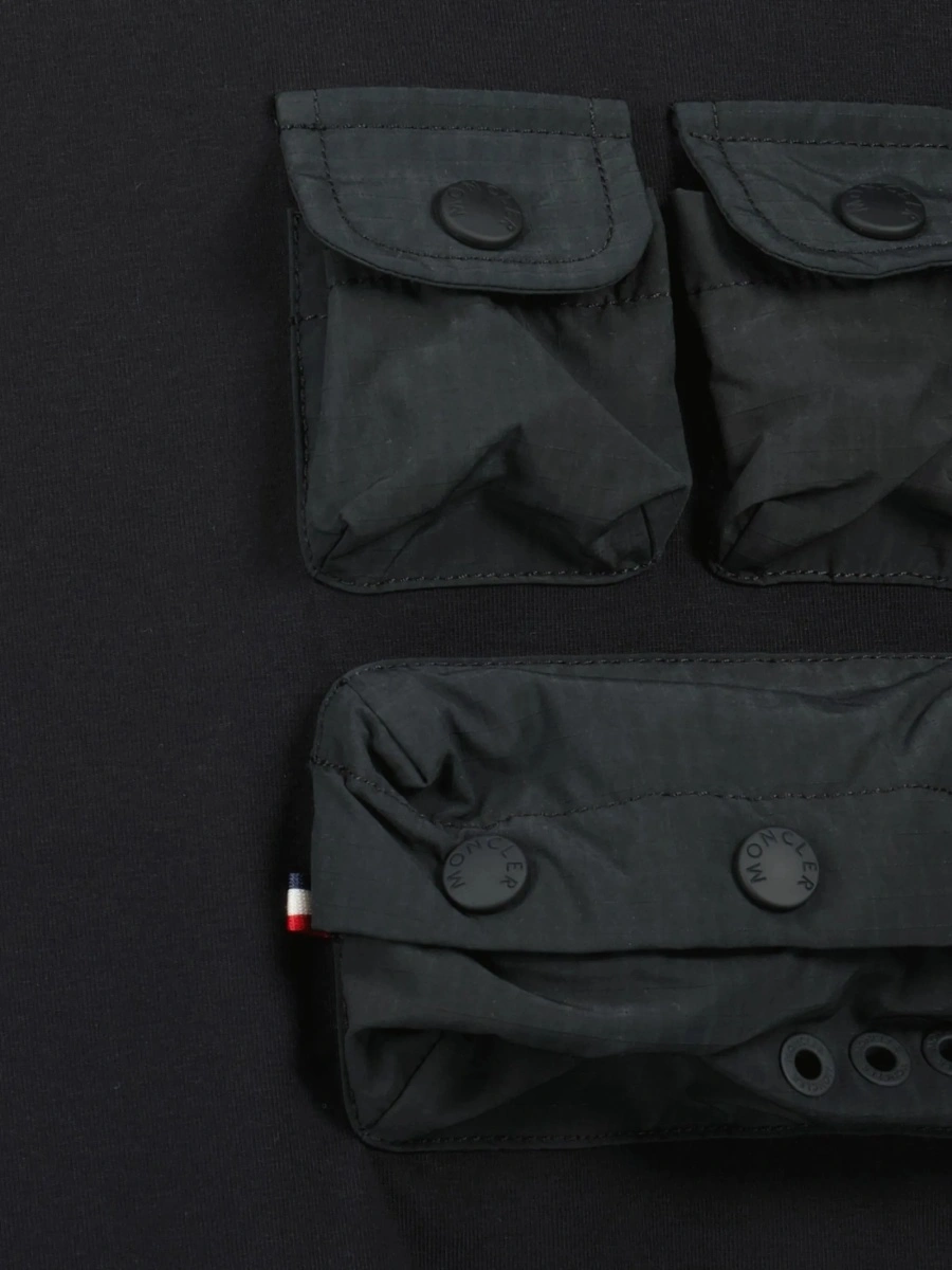Tricou Moncler Grenoble negru - Img 4