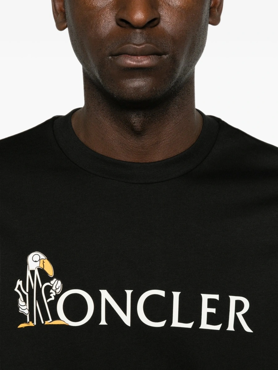 Tricou Moncler negru - Img 5