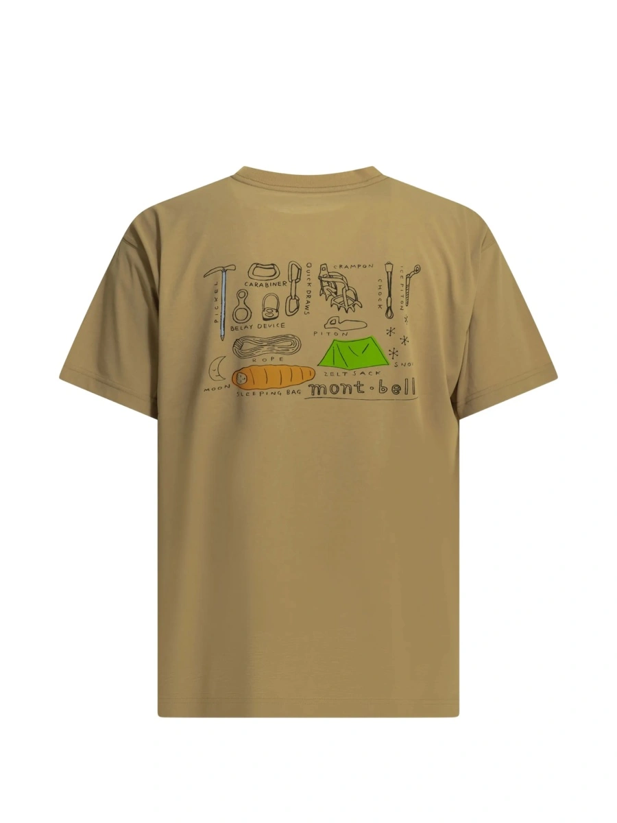 Tricou Montbell neutru din poliester reciclat si polyester - Img 2