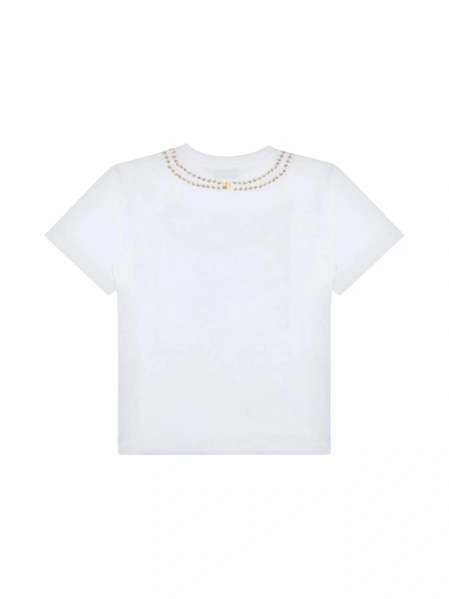 Tricou Moschino alb - Img 2
