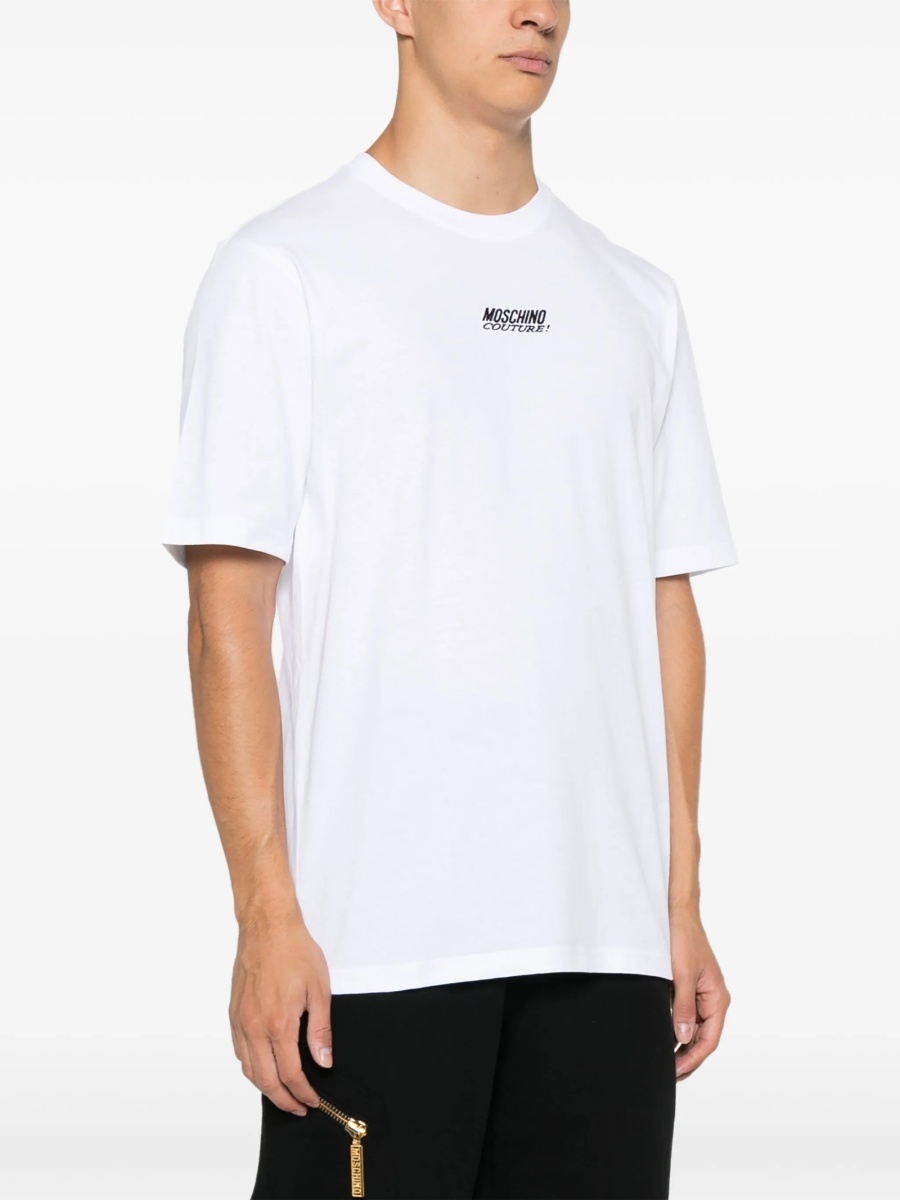 Tricou Moschino alb - Img 3