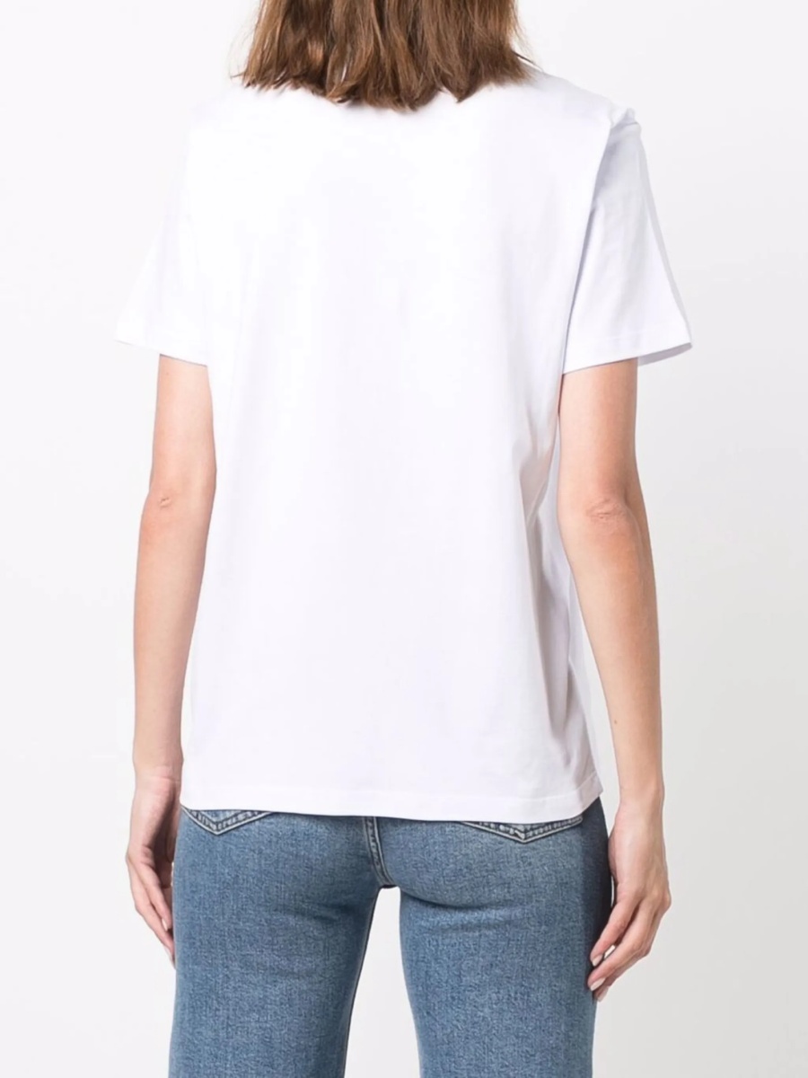 Tricou MSGM alb - Img 4