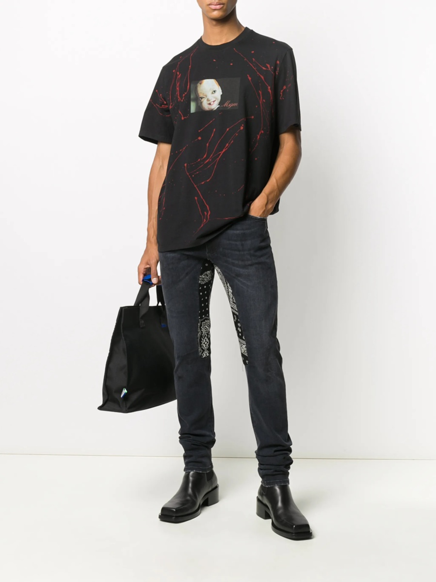 Tricou MSGM negru - Img 2