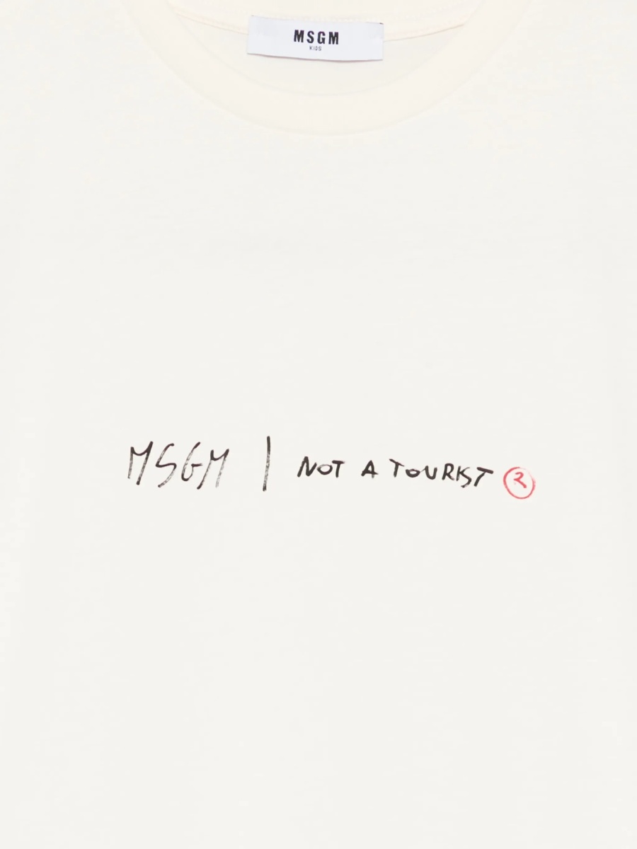 Tricou MSGM neutru - Img 3