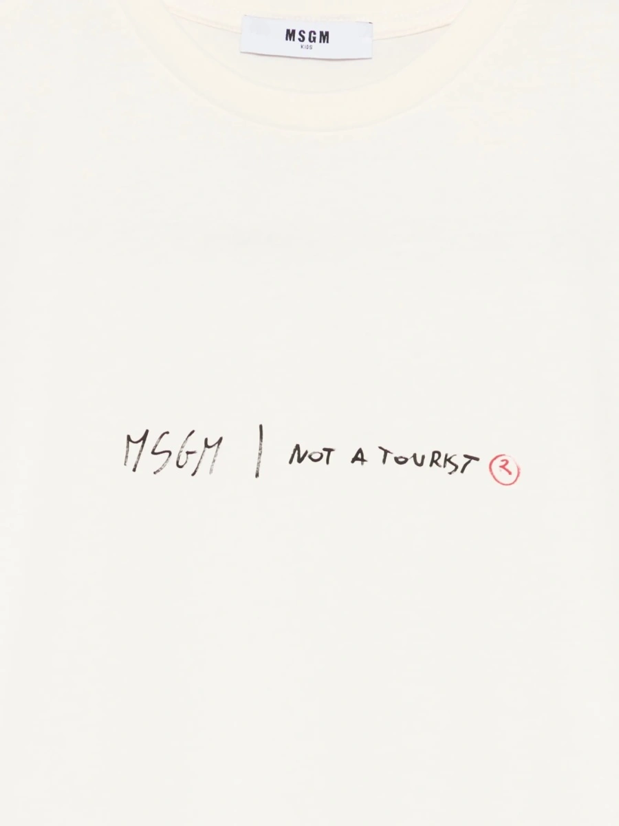 Tricou MSGM neutru - Img 3