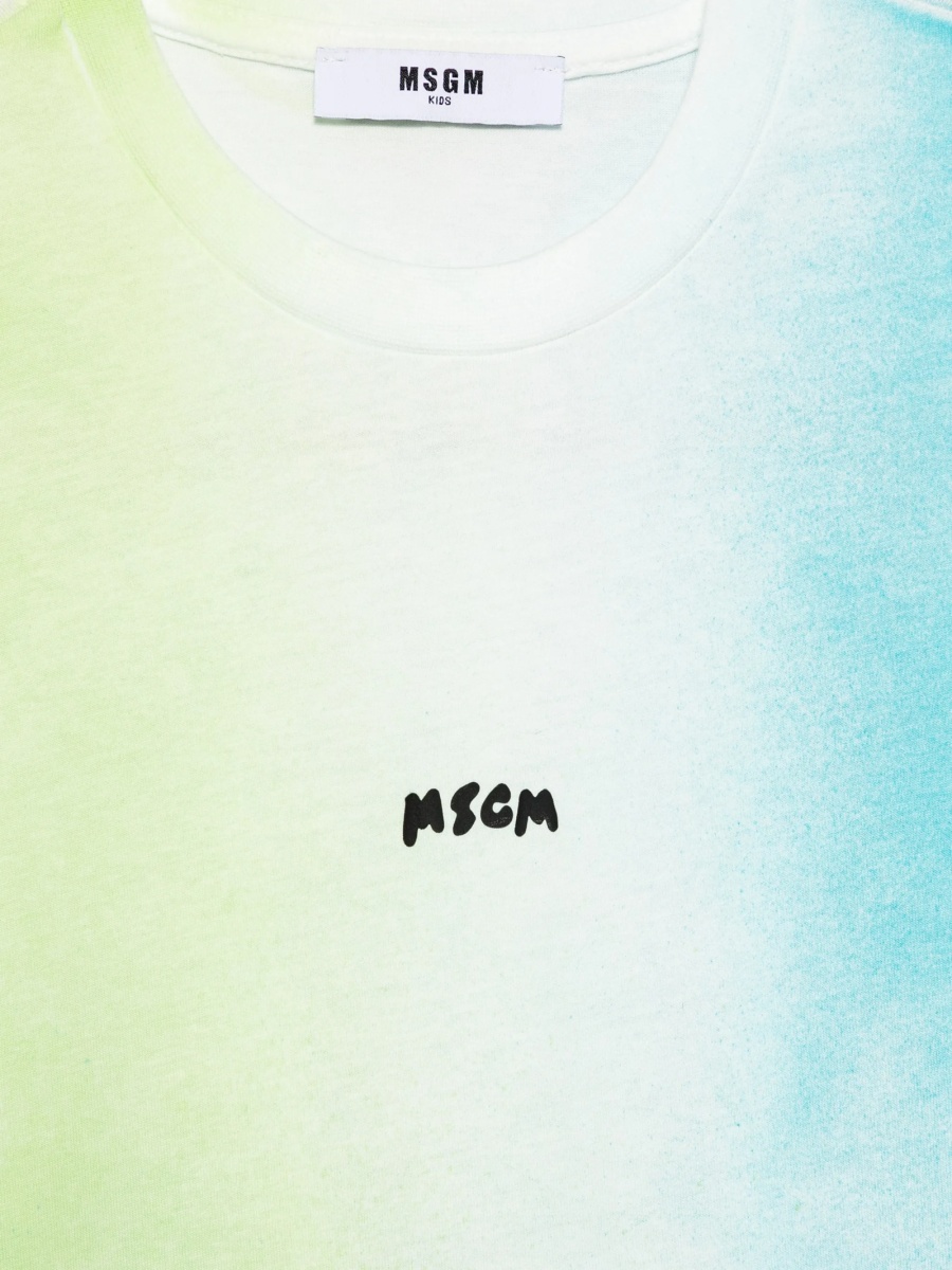Tricou MSGM verde - Img 3