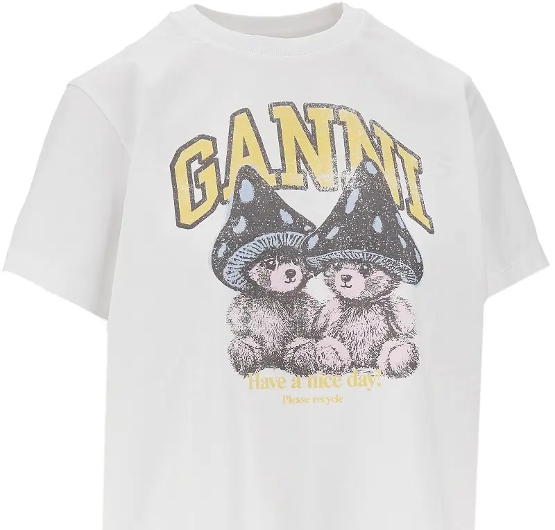 Tricou 'Mushroom Teddy' print T-shirt - Img 2