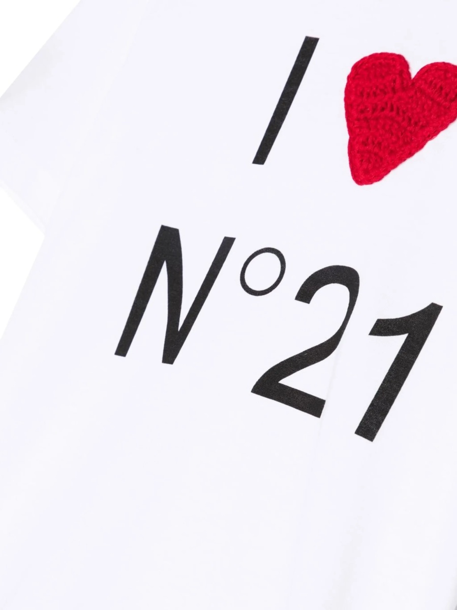 Tricou N°21 alb - Img 3