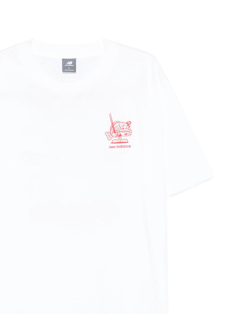 Tricou New Balance alb - Img 3