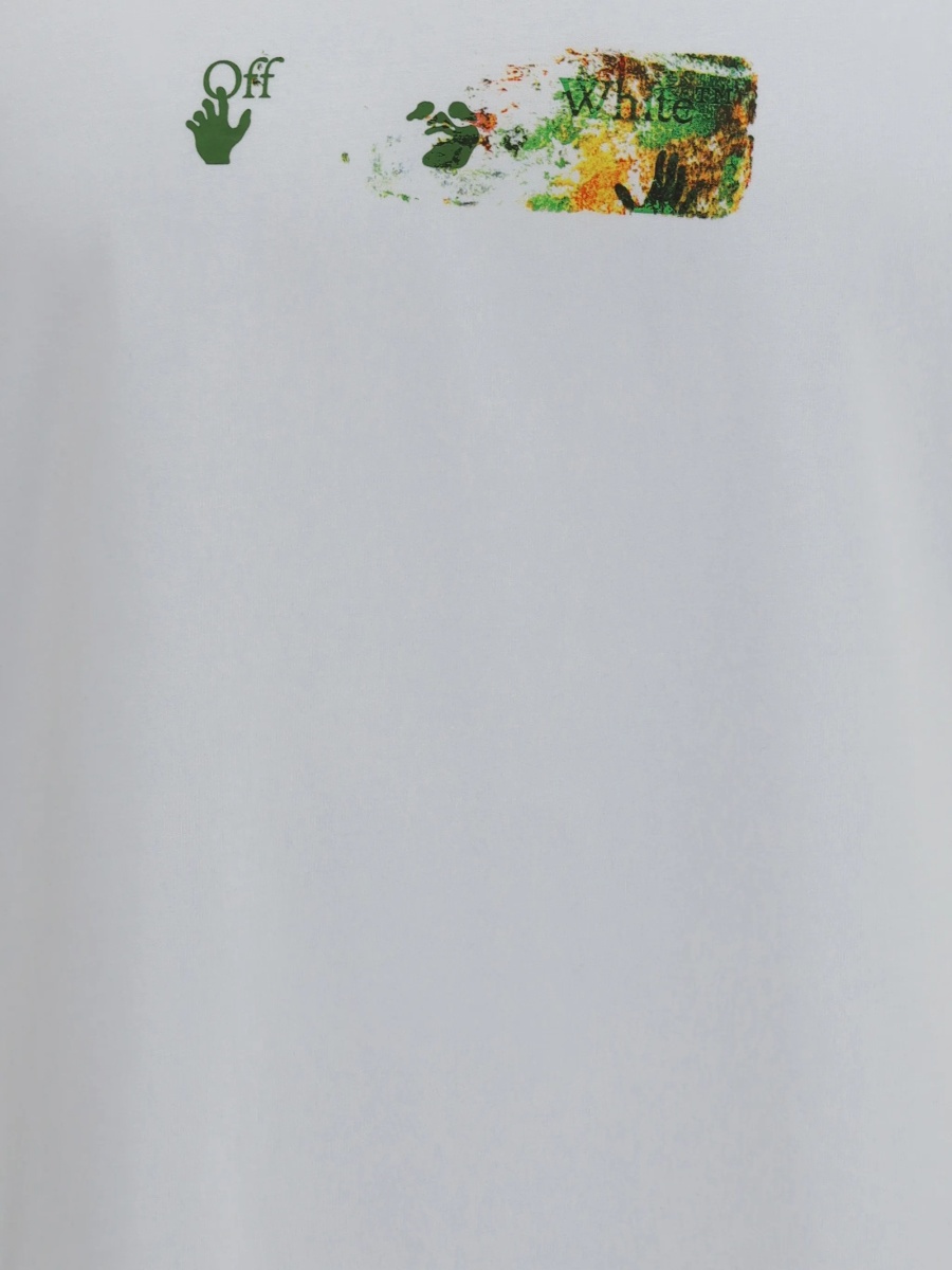 Tricou Off-White alb - Img 3