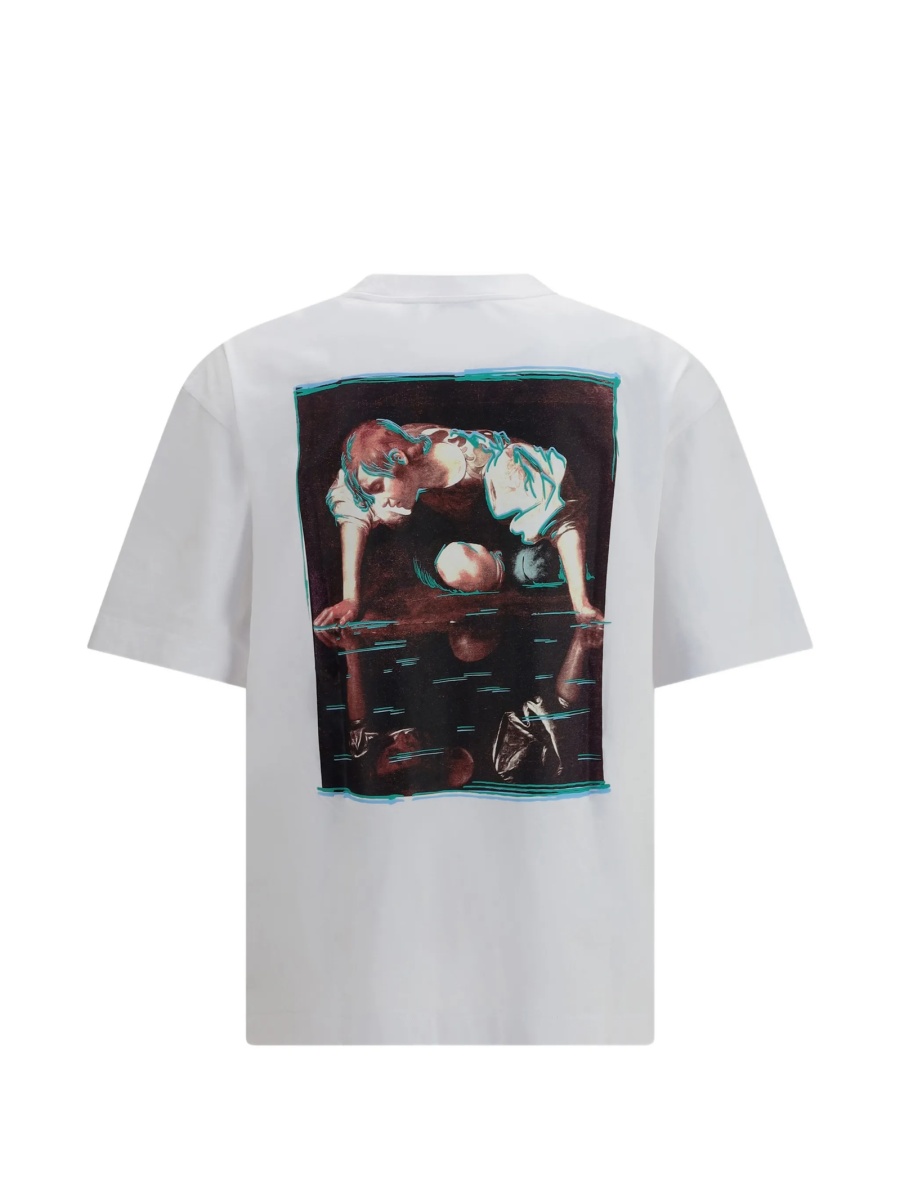 Tricou Off-White alb - Img 2