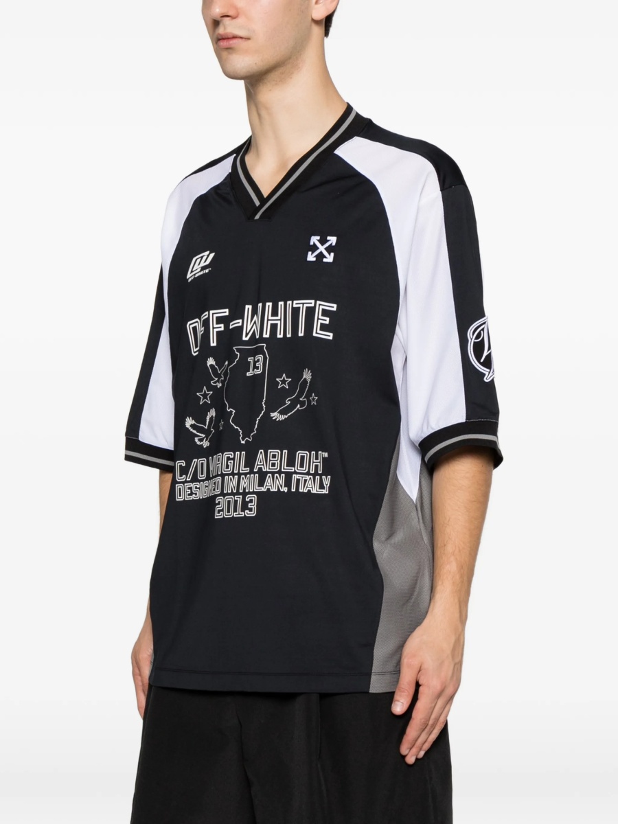 Tricou Off-White negru - Img 3