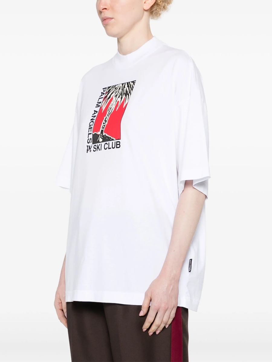 Tricou Palm Angels alb - Img 3