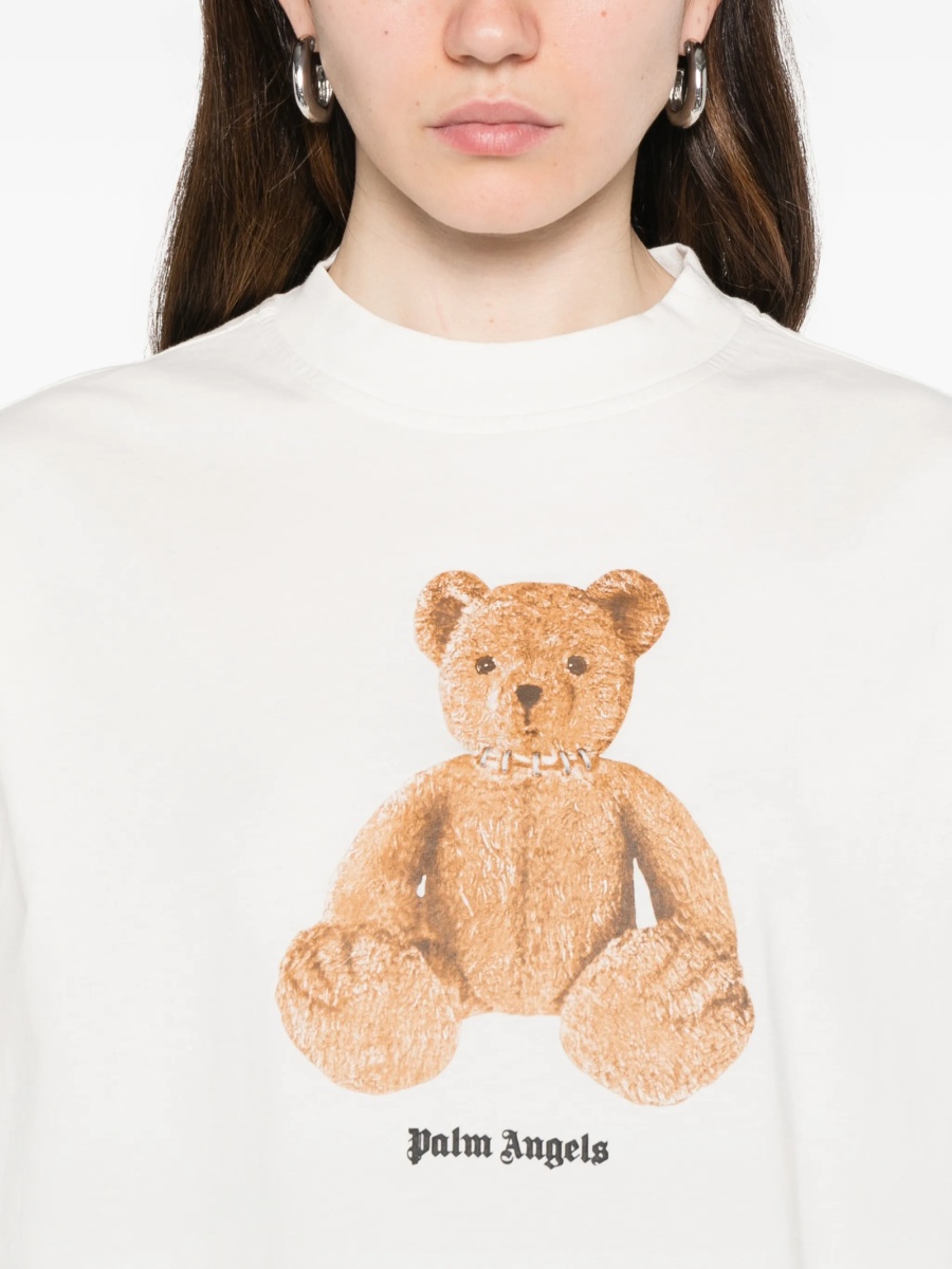 Tricou Palm Angels Bear neutru - Img 4