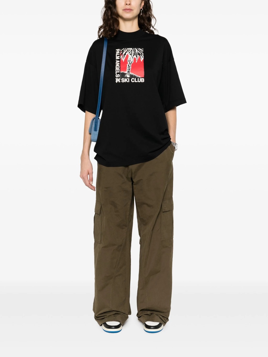 Tricou Palm Angels negru - Img 2