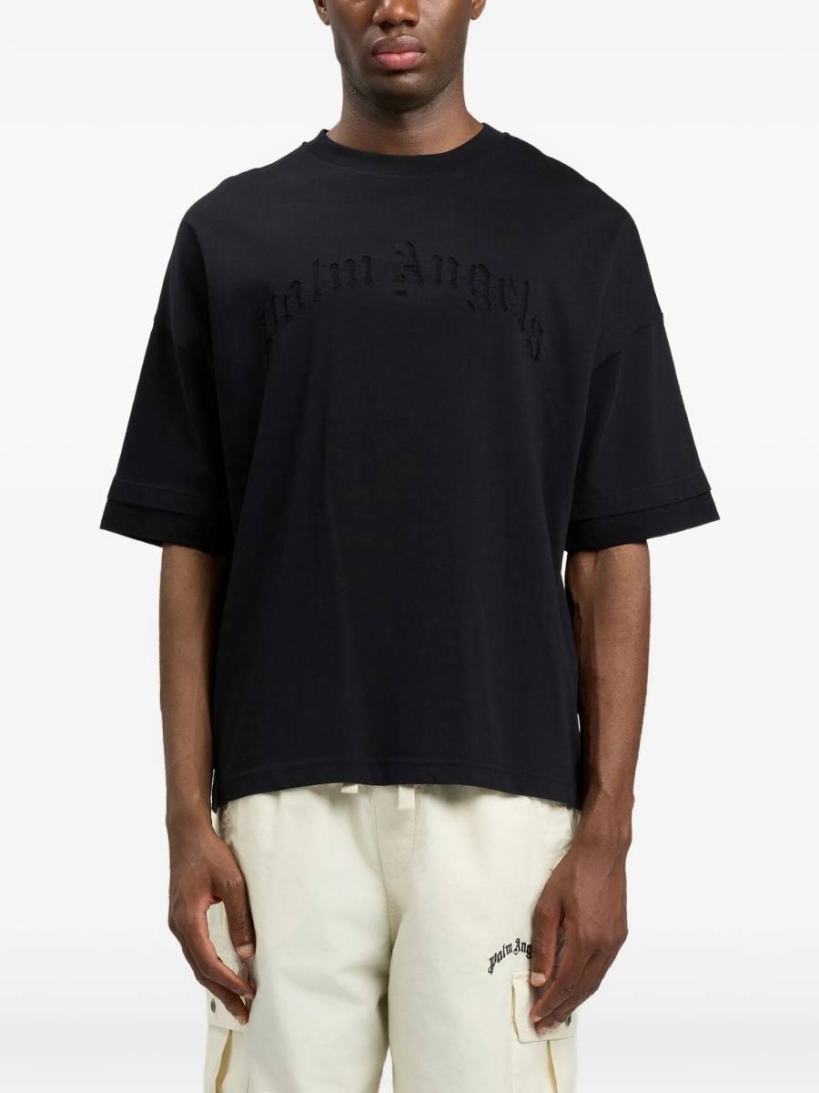 Tricou Palm Angels negru - Img 3
