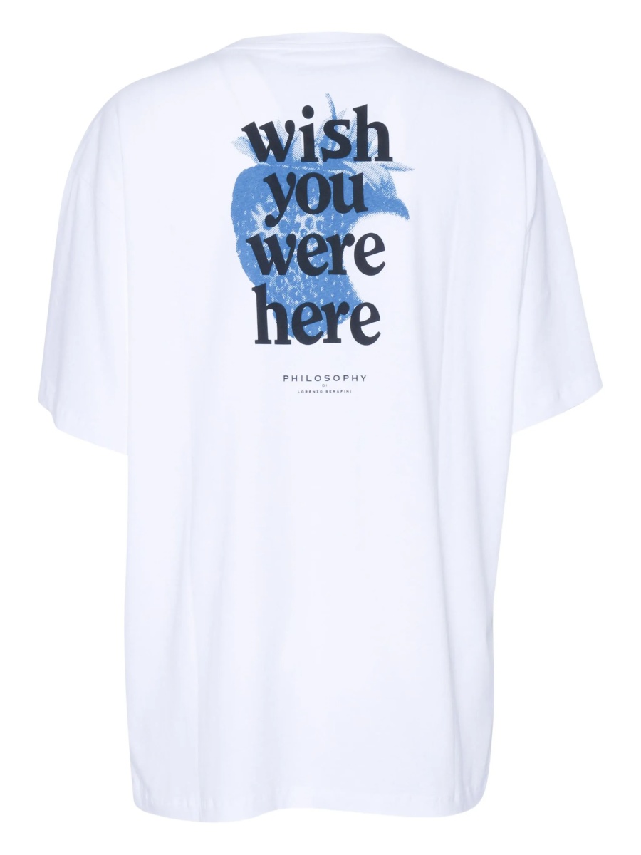 Tricou Philosophy alb - Img 2