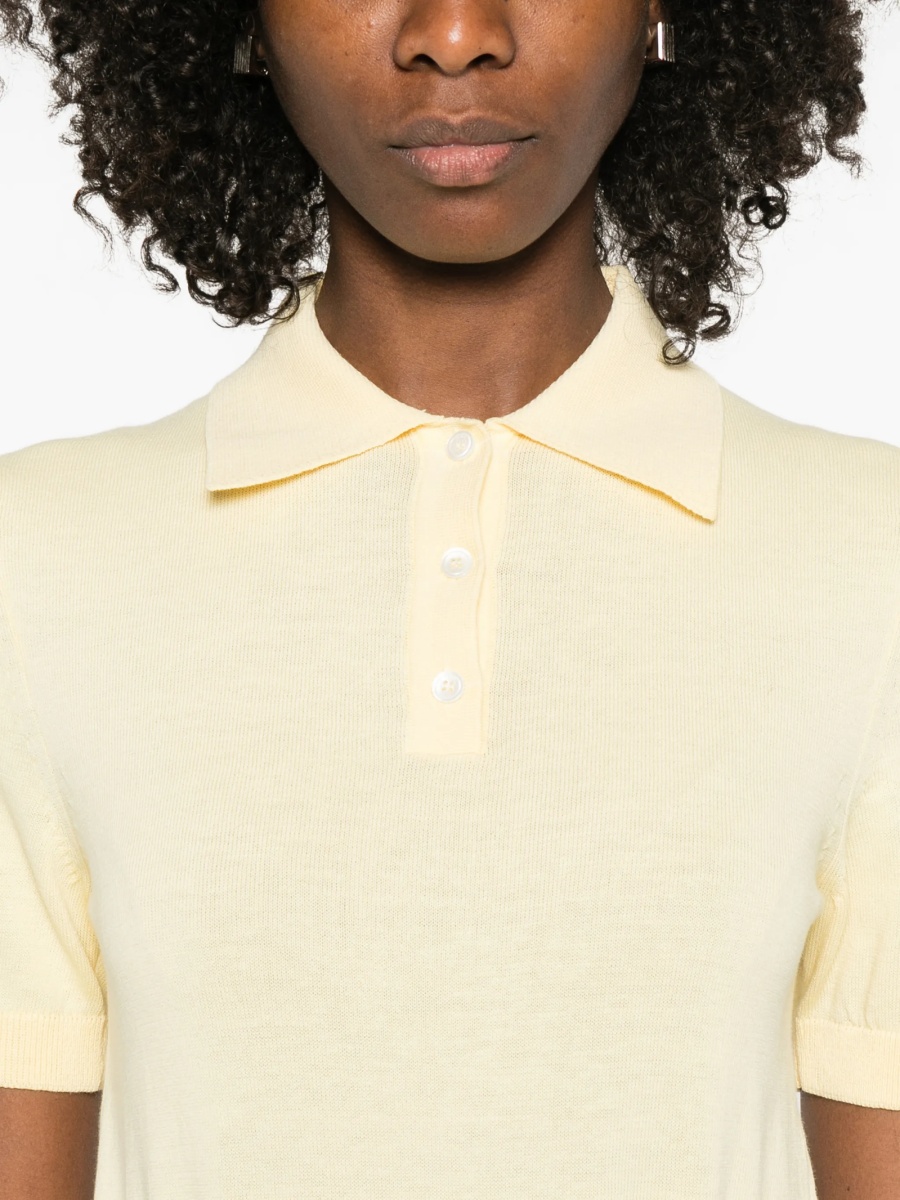Tricou Polo A.P.C. galben - Img 5