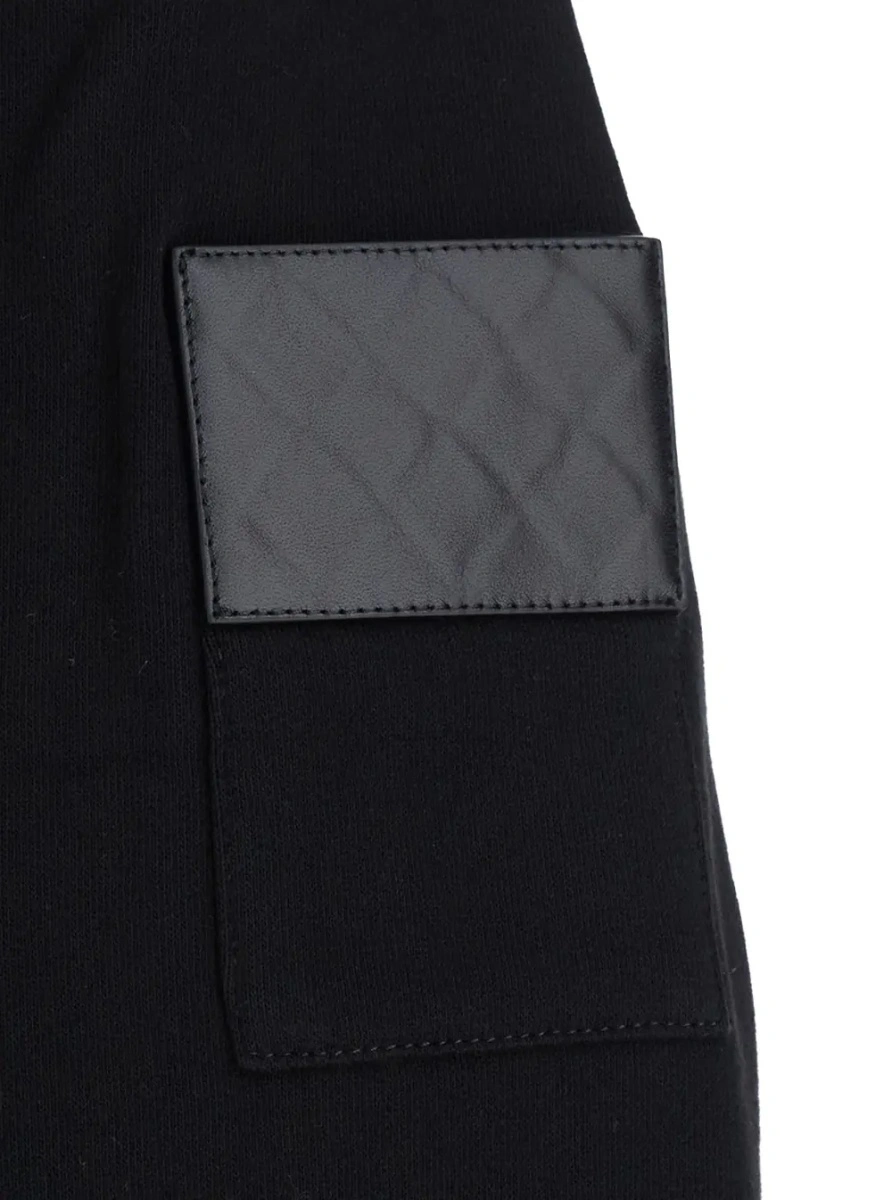 Tricou polo Bottega Veneta negru din bumbac - Img 3