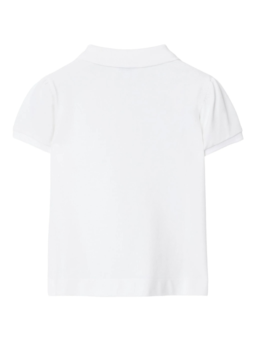 Tricou Polo Burberry alb - Img 2