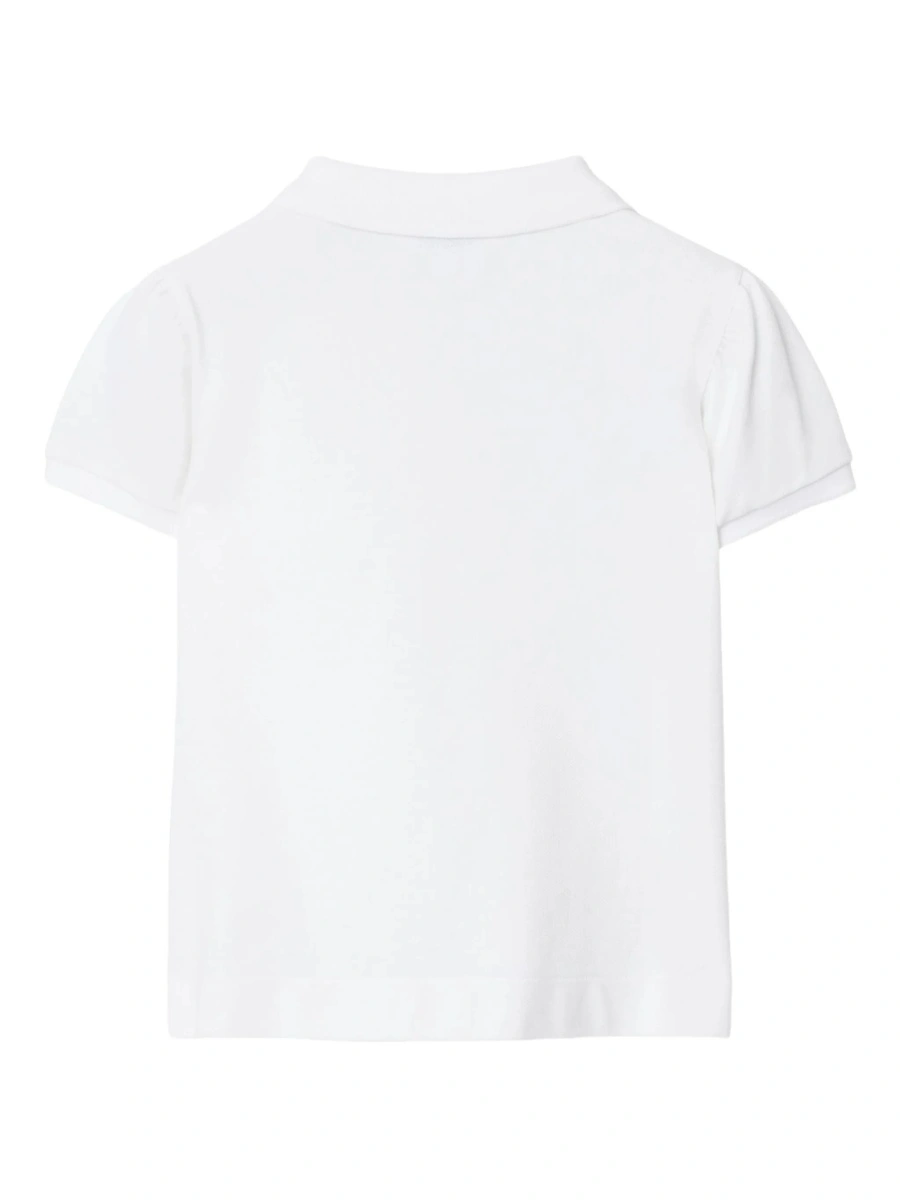 Tricou Polo Burberry alb - Img 2