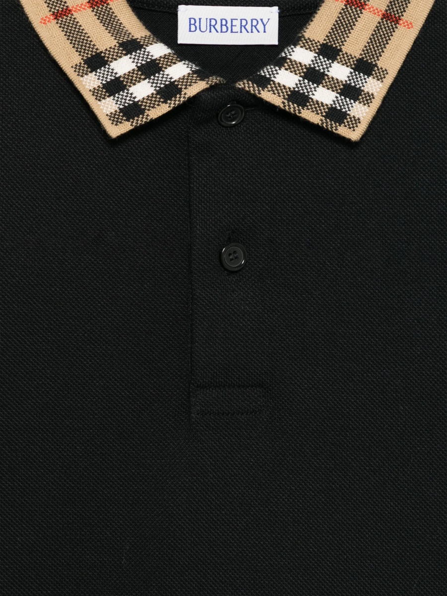 Tricou Polo Burberry negru - Img 3