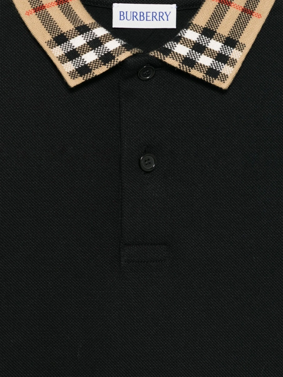Tricou Polo Burberry negru - Img 3