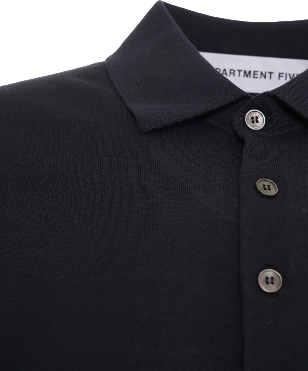 Tricou Polo Cotton-silk blend polo - Img 4