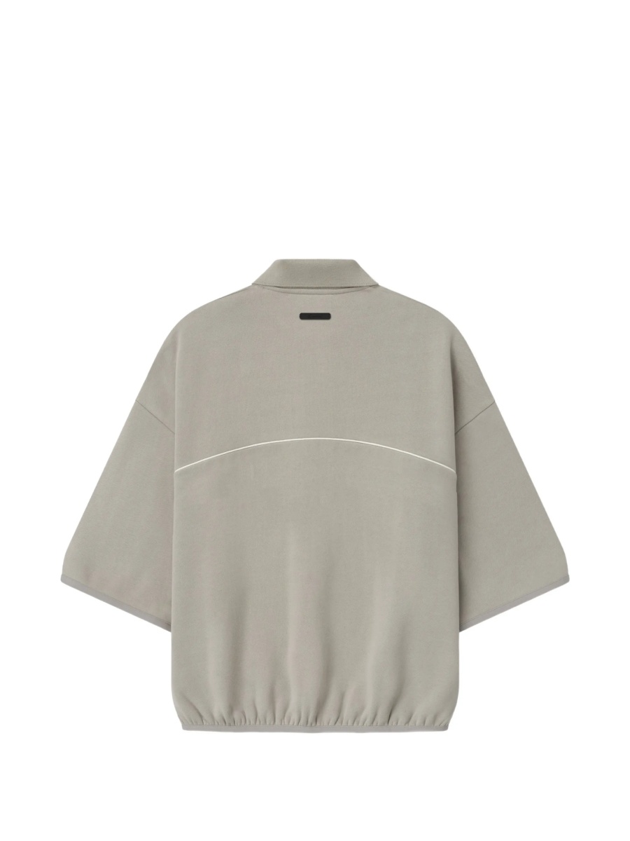 Tricou Polo Fear Of God Essentials gri - Img 2