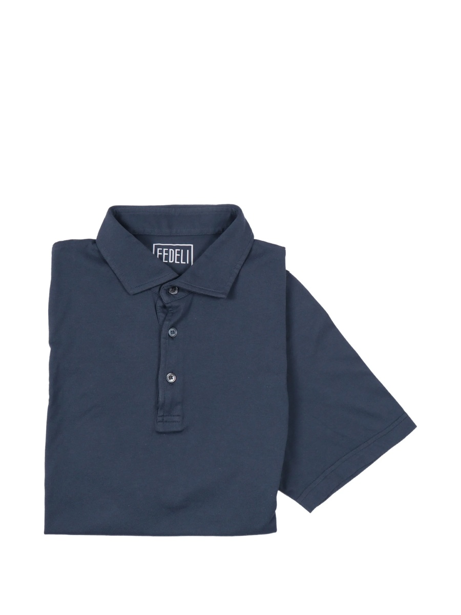 Tricou Polo Fedeli albastru - Img 2